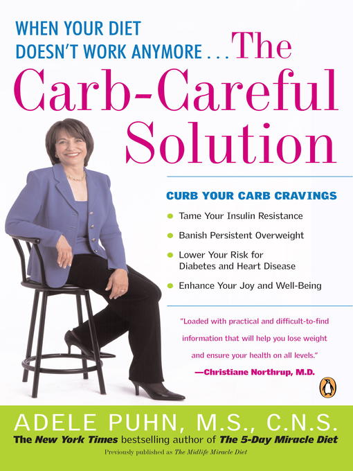 Title details for The Carb-Careful Solution by Adele Puhn - Available
